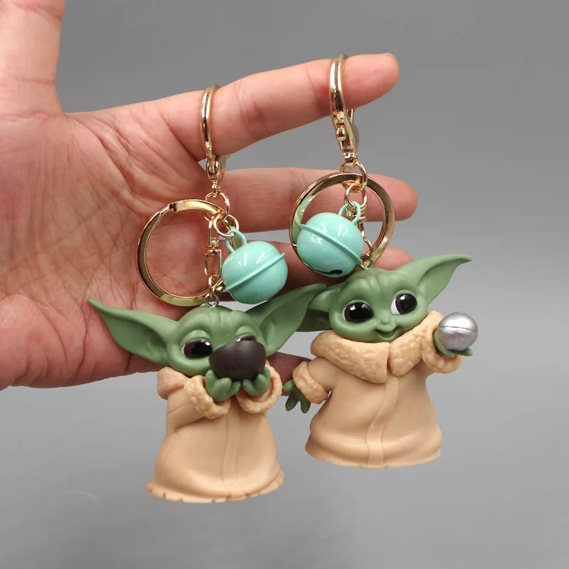Cute Baby Yoda Keychain