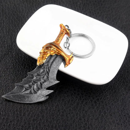 God of War Dragonfang Blade Keychain