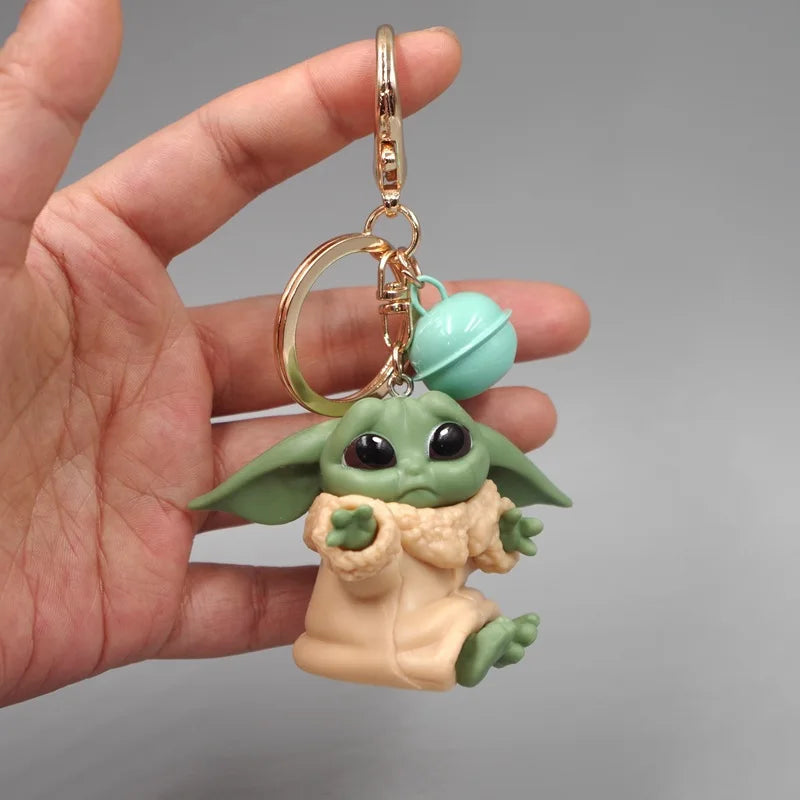 Cute Baby Yoda Keychain