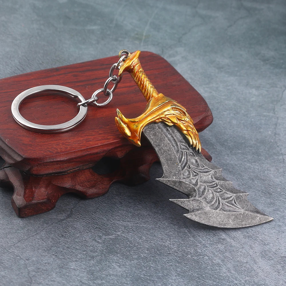 God of War Dragonfang Blade Keychain