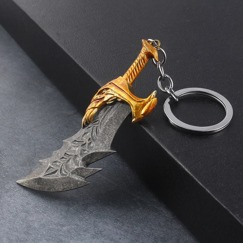 God of War Dragonfang Blade Keychain