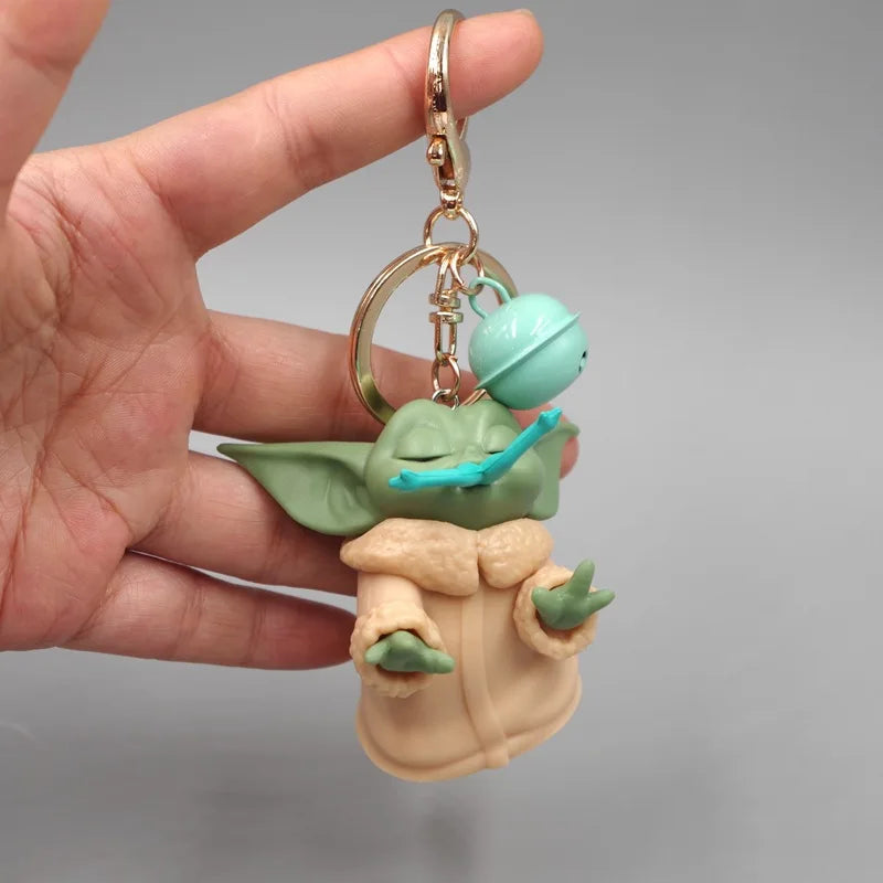 Cute Baby Yoda Keychain