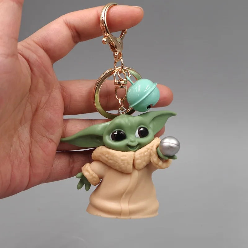 Cute Baby Yoda Keychain