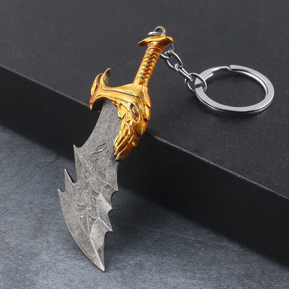 God of War Dragonfang Blade Keychain