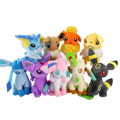 Pokemon Eeveelution Plush Squad