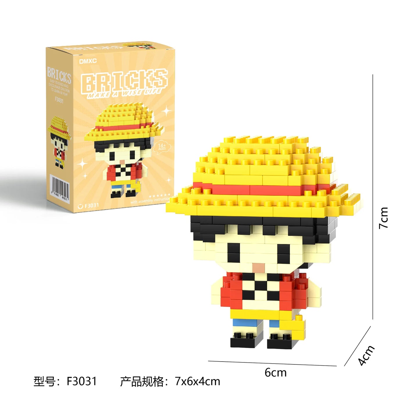 One Piece Brick Heroes