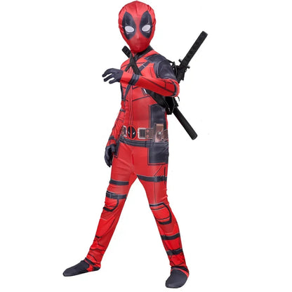 Deadpool Costume Kids Child