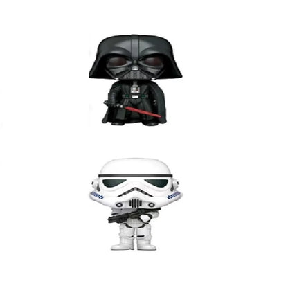 Dark Side Duo Darth Vader Stormtrooper