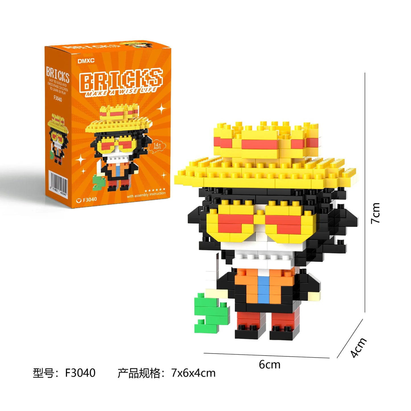 One Piece Brick Heroes