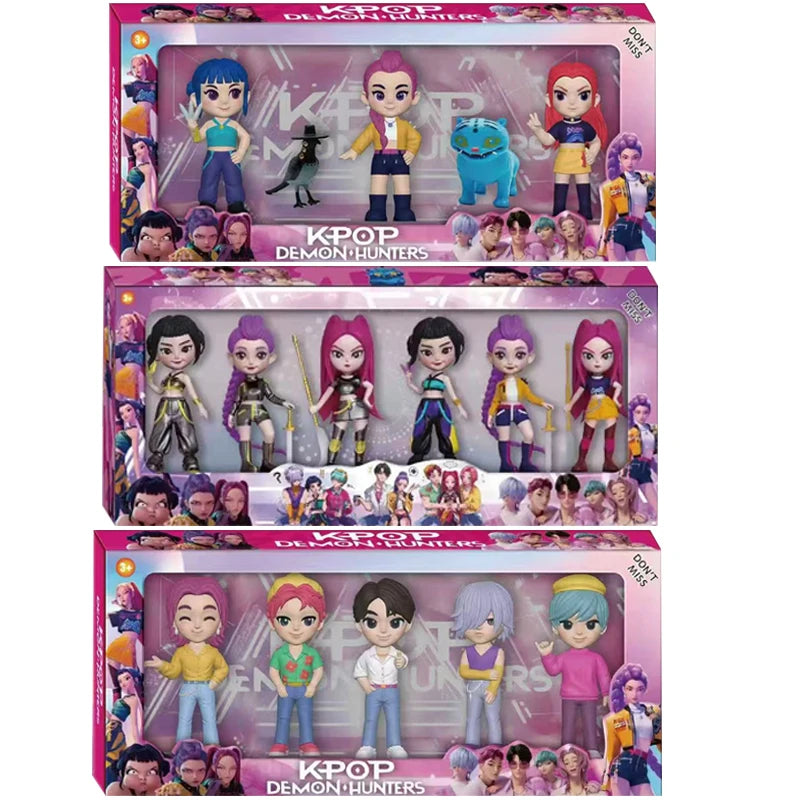 K-Pop Demon Squad Figures